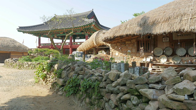 民俗村(Naganeubseong)视频素材