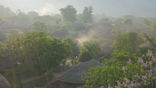 民俗村(Naganeubseong)视频素材