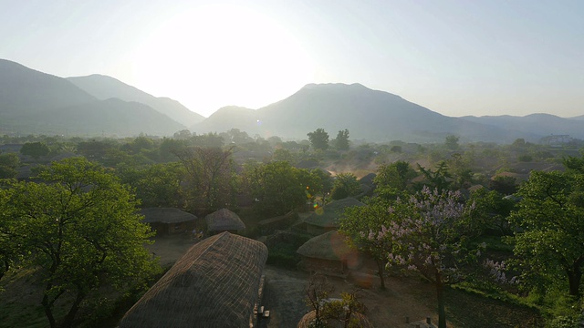 民俗村(Naganeubseong)视频素材