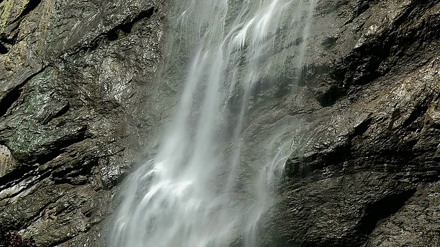 MS Staubbach瀑布/ Lauterbrunnen, berese Oberland，瑞士视频素材