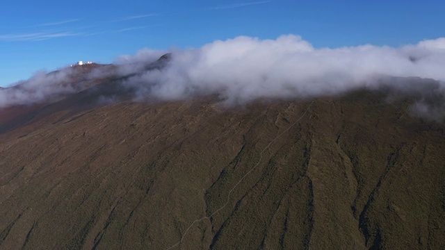 夏威夷毛伊岛的哈雷阿卡拉火山口视频素材