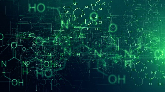 化学背景视频素材