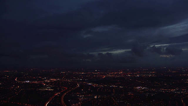 伦敦城市夜景视频素材