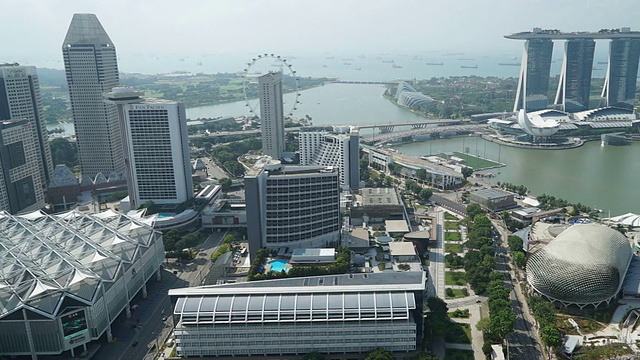 HD Timelapse -新加坡城市视频素材