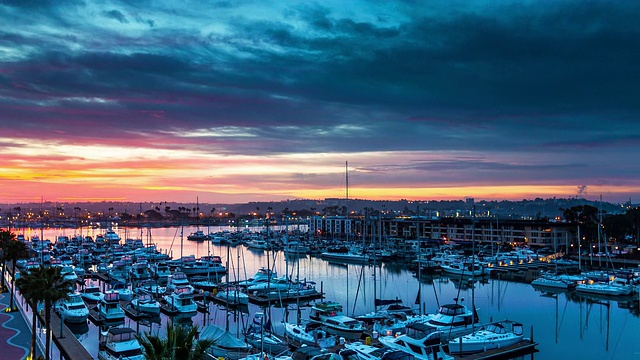 Marina Del Rey，加州视频下载