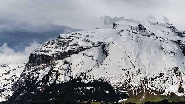 阿尔卑斯山/卢塞恩，瑞士的高景视频素材