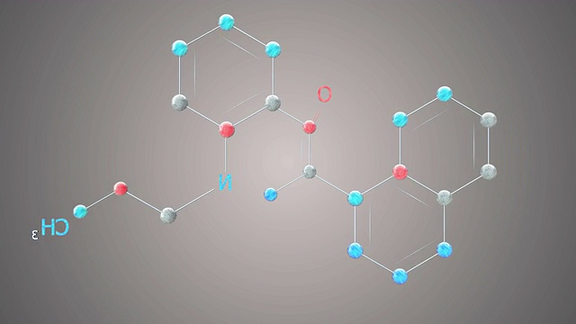 -分子视频素材