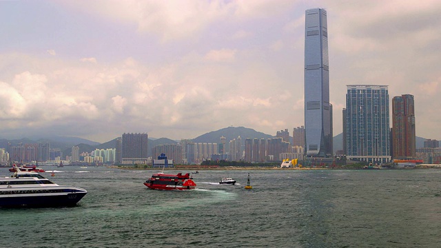 香港渡轮视频素材