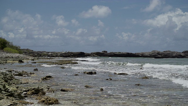 岩石海岸视频素材