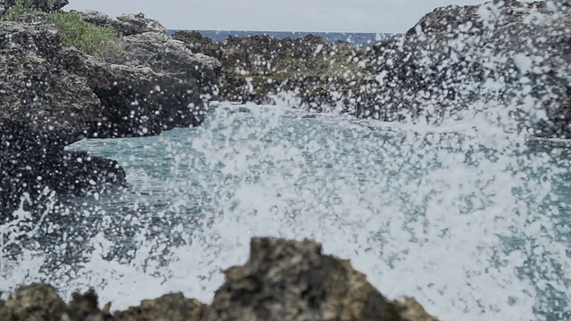 海景用石块视频素材