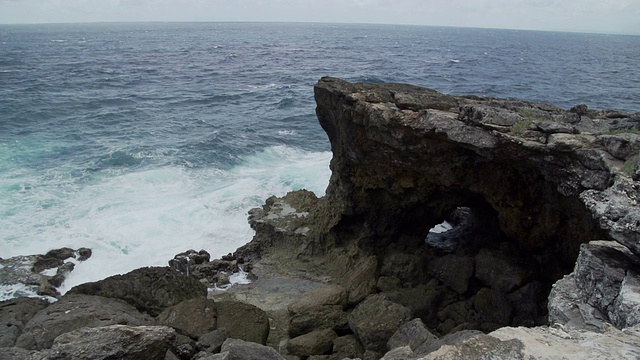 岩石海景视频素材