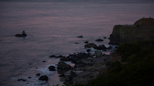 土地结束海滩视频素材