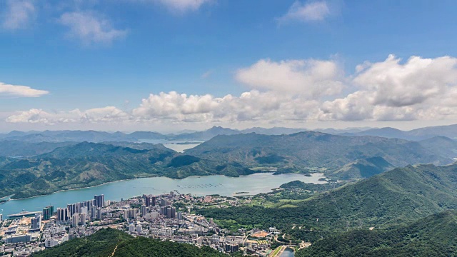 T/L WS景观山/深圳，中国视频素材