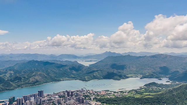 PAN T/L WS景观山/深圳，中国视频素材