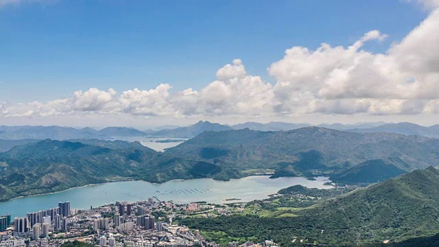 ZO T/L WS景观山/深圳，中国视频素材