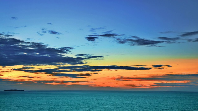 海上日落视频素材