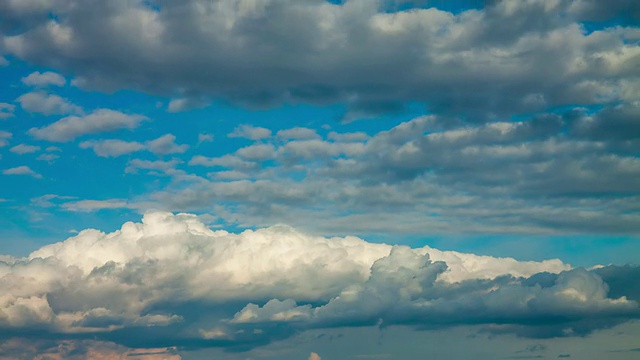 高清延时:Cloudscape视频素材