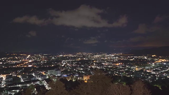 普吉岛夜市时光流逝视频素材