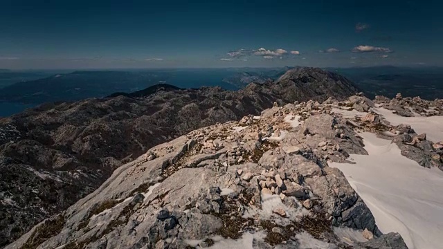 克罗地亚比奥科沃自然公园，迪纳尔山脉视频素材