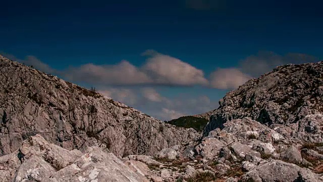 克罗地亚比奥科沃自然公园，迪纳尔山脉视频素材