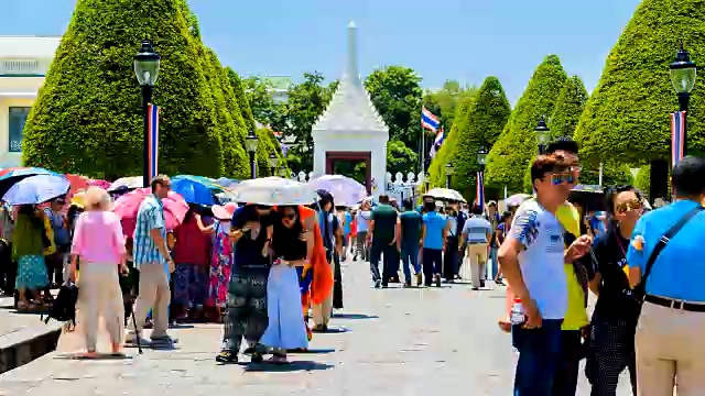 窟phra kaew视频素材