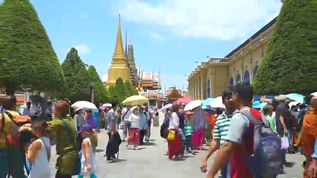 窟phra kaew视频素材