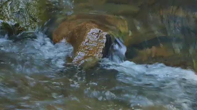 流水和波浪视频素材