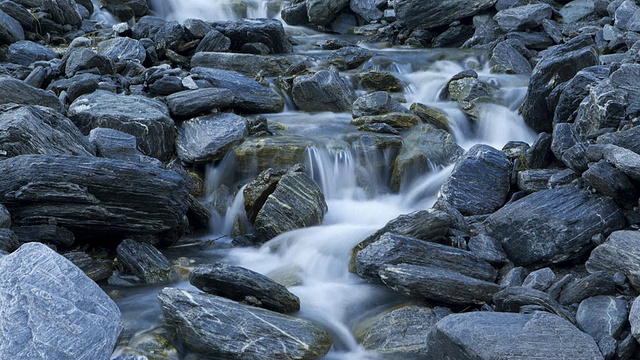 冰川流视频素材