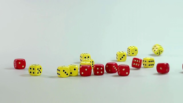 MS Shot of Dice /萨尔堡，莱茵兰-普法尔茨，德国视频素材