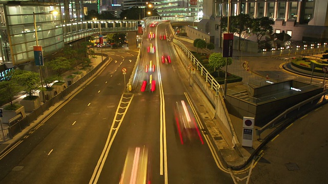 香港中环时光流逝视频素材