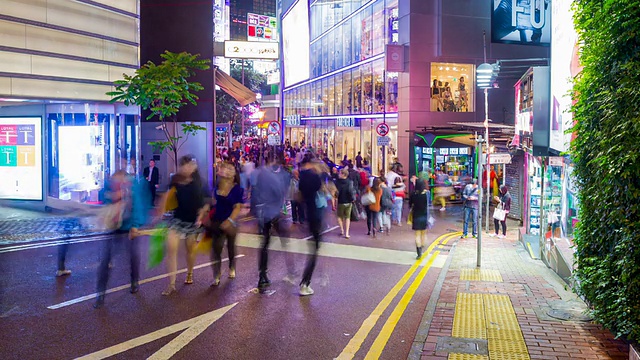 香港街景视频素材