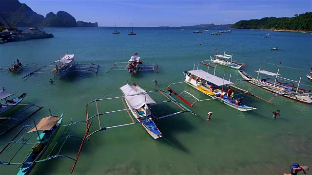 鸟巢湾视频素材