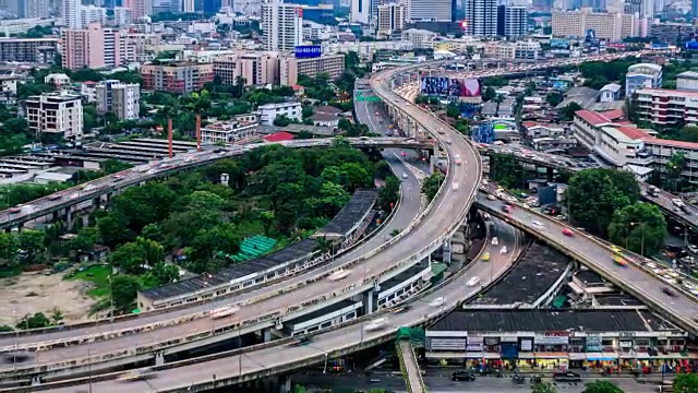 曲线的高速公路视频素材