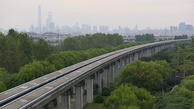 上海高速磁悬浮列车视频下载