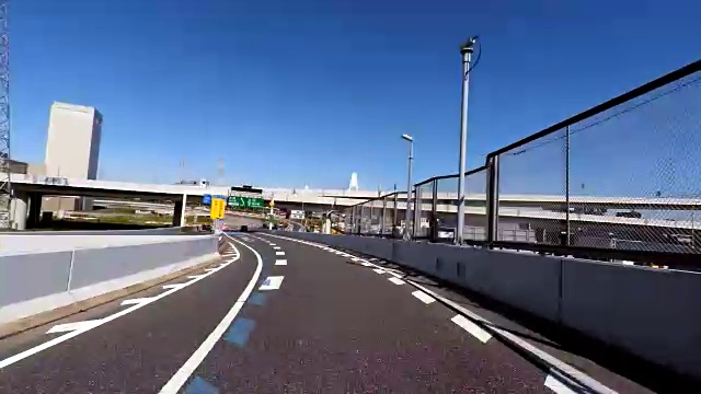 公路路口- 4k -视频素材