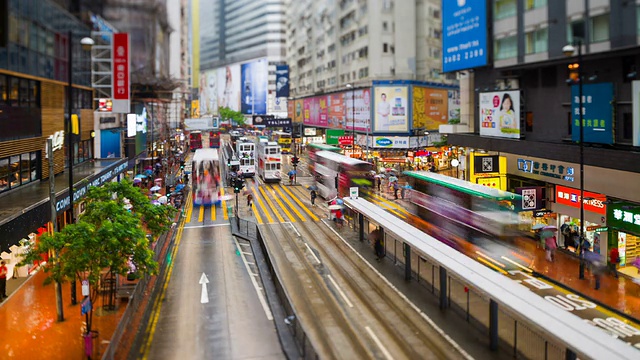 香港街景视频素材