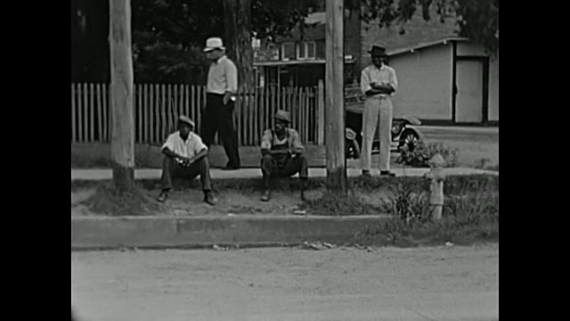 1934年家庭电影——小石城的景色视频素材