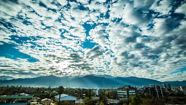 圣地亚哥早晨视频素材