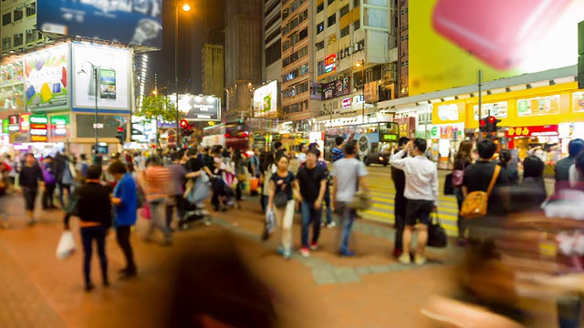 香港街景视频素材