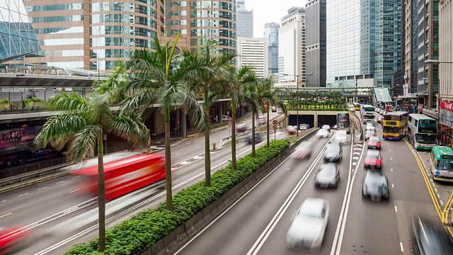 香港中央商务区视频素材