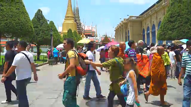 窟phra kaew视频素材