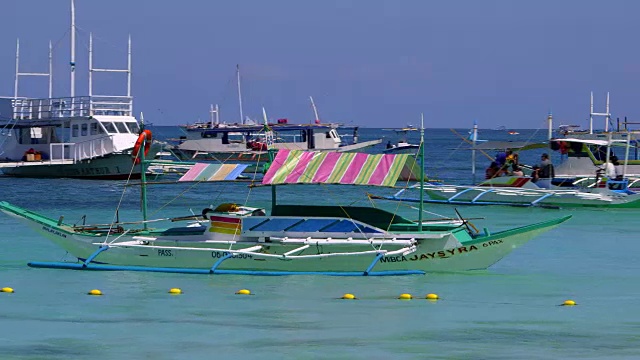 白色的海滩视频素材