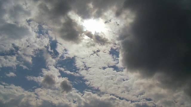 暴风雨要来了视频素材