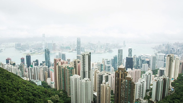 高清:香港全景视频素材