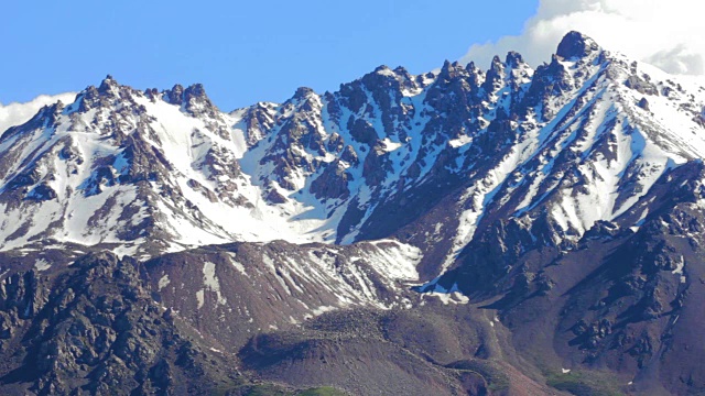 牛心峰LS景观/中国青海视频素材