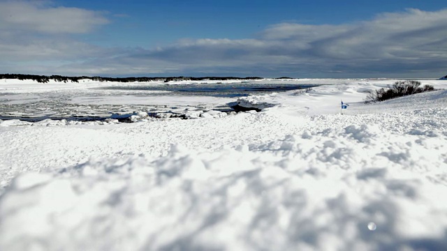 雪、水和冰视频素材