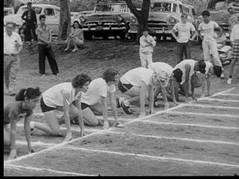 1959年夏威夷的体育和宗教视频素材