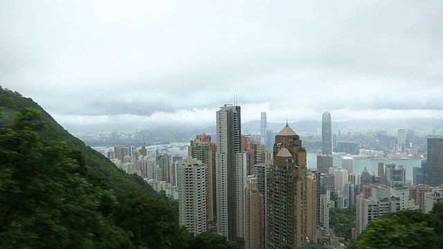 高清:香港全景视频素材