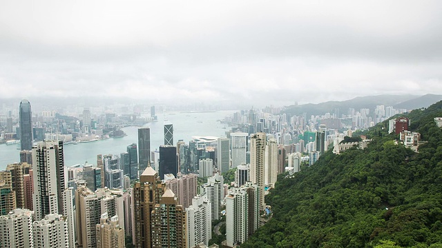 高清:香港全景视频素材