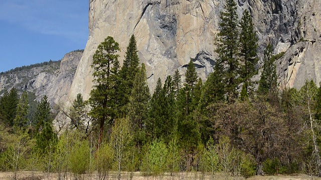 美国约塞米蒂国家公园El Capitan视频素材